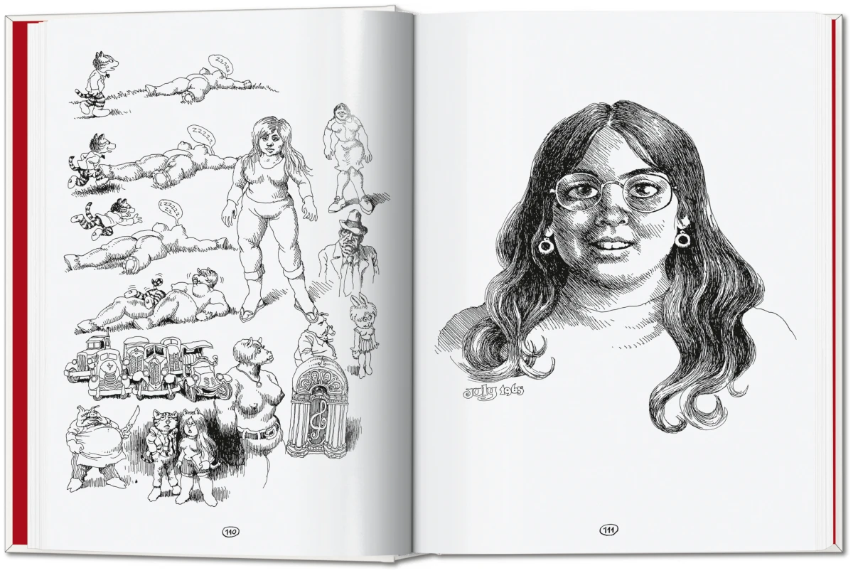 Robert Crumb. Sketchbook Vol. 1. 1964–1968 - Immagine 4 di 13