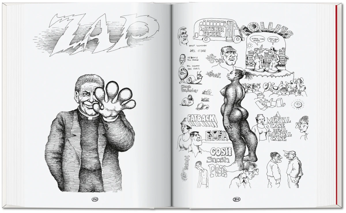 Robert Crumb. Sketchbook Vol. 1. 1964–1968 - Immagine 8 di 13