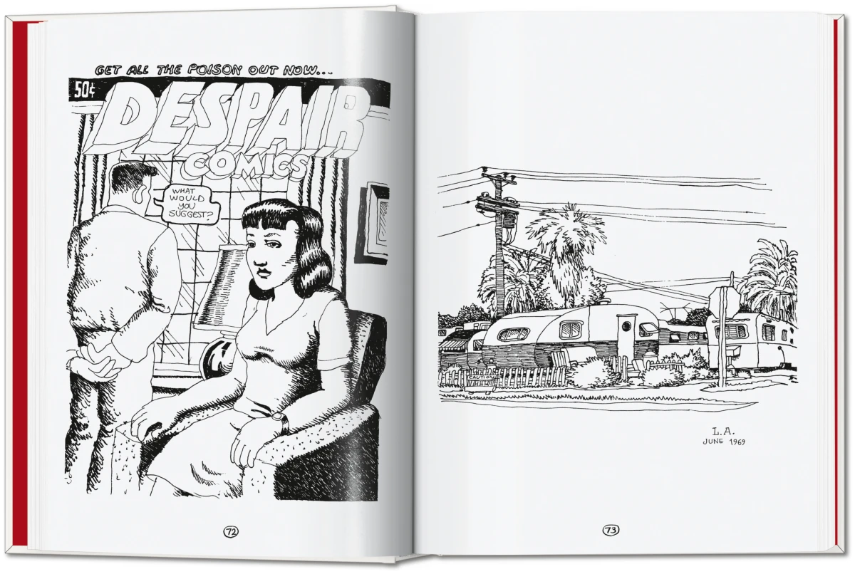 Robert Crumb. Sketchbook Vol. 2. 1968–1975 - Immagine 2 di 13