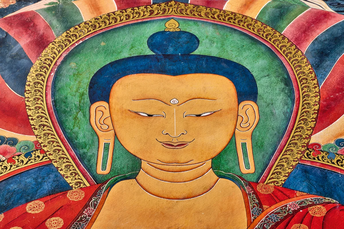 Murals of Tibet. BABY SUMO. Art Edition No. 1–80, ‘Buddha Shakyamuni, Gyantse Kumbum’ (early 15th century) - Image 2 of 50