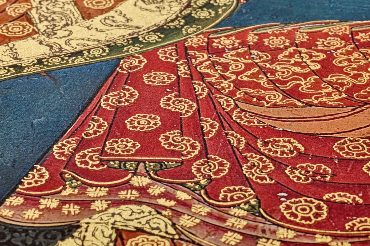 Murals of Tibet. BABY SUMO. Art Edition No. 241–320, ‘Blue Medicine Buddha, Tsaparang’ (early 15th century) - Image 3 of 50