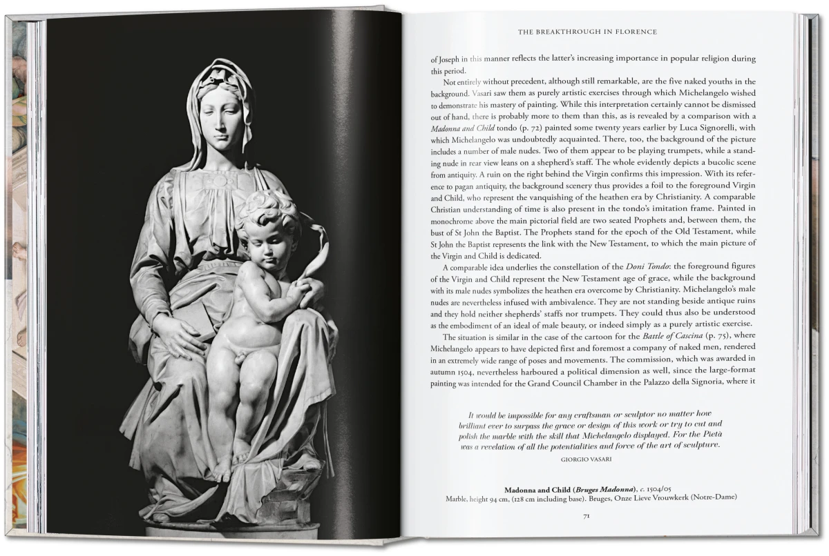Michelangelo. Pittura, scultura, architettura. 45th Ed. - Immagine 5 di 16