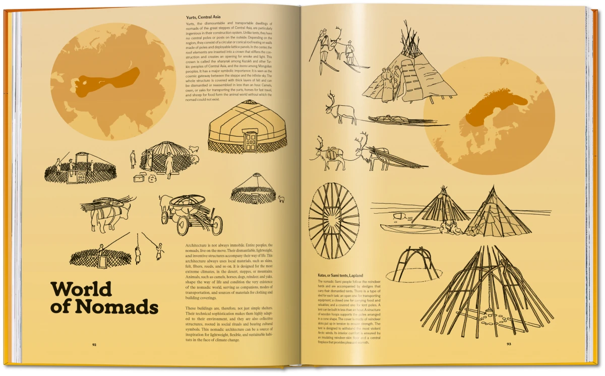 Jean Pistre. Tracing the Roots of Architecture. Traditional Buildings around the World - Image 7 of 20