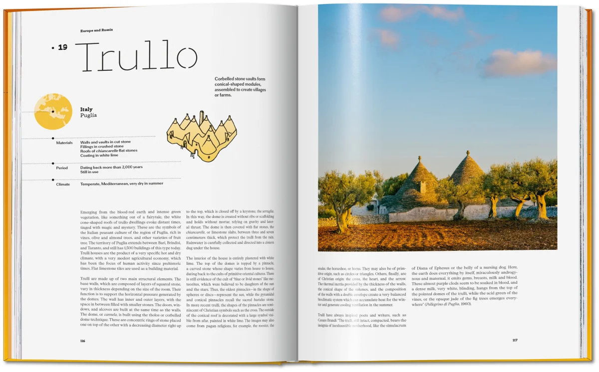 Jean Pistre. Tracing the Roots of Architecture. Traditional Buildings around the World - Image 9 of 20