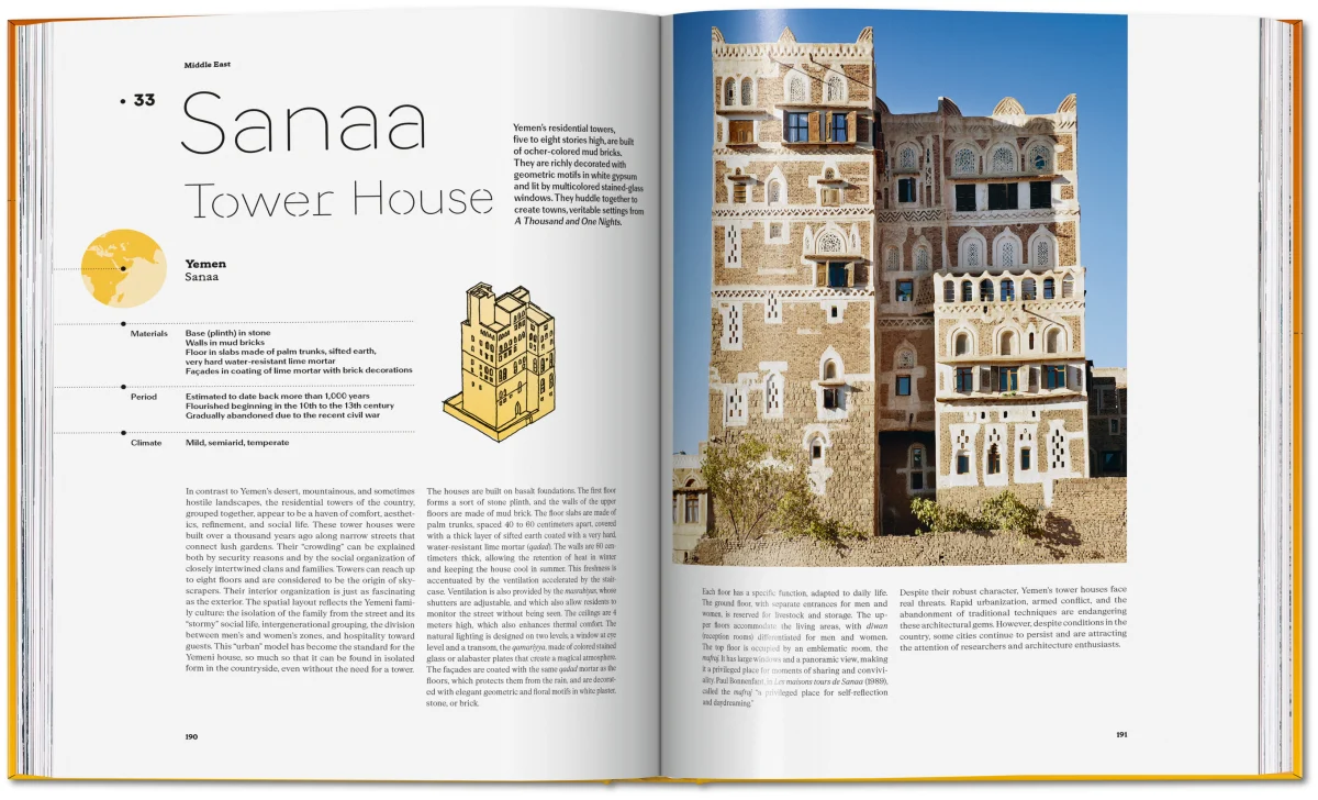 Jean Pistre. Tracing the Roots of Architecture. Traditional Buildings around the World - Image 13 of 20