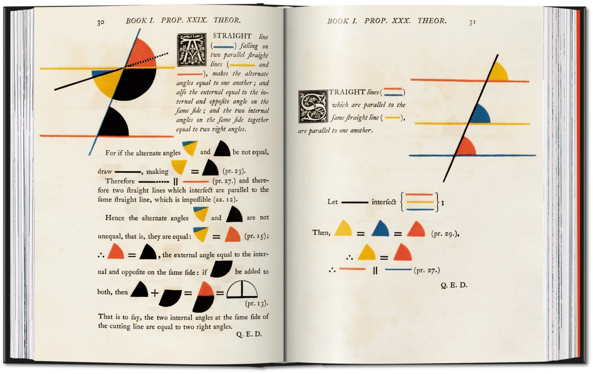 Oliver Byrne. The First Six Books of the Elements of Euclid. 45th Ed. - Image 6 of 13