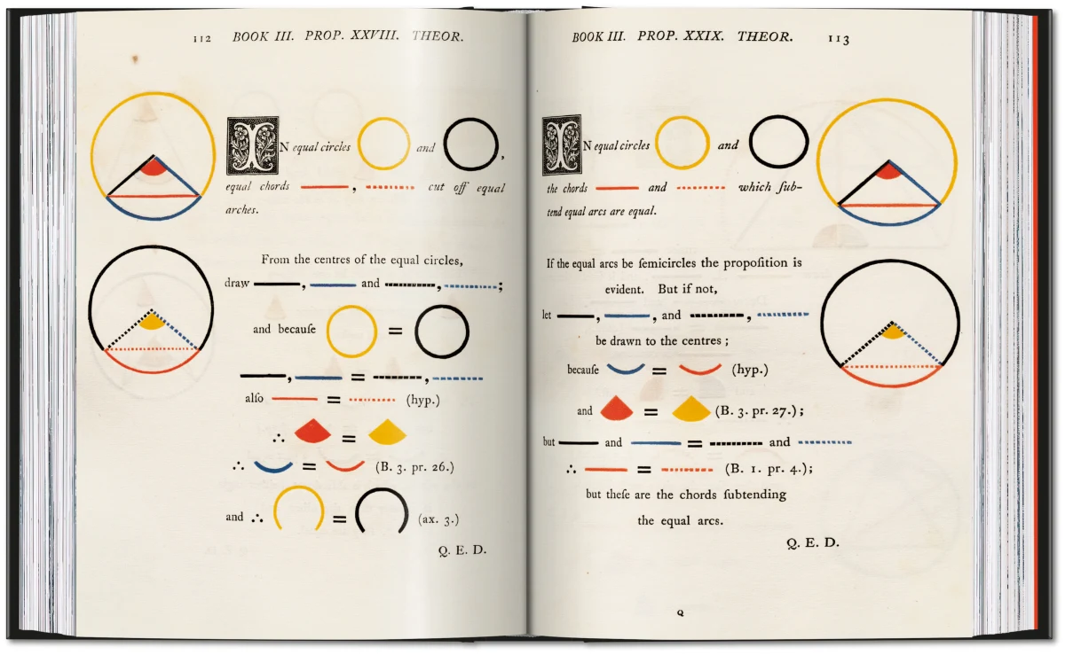 Oliver Byrne. The First Six Books of the Elements of Euclid. 45th Ed. - Image 10 of 13