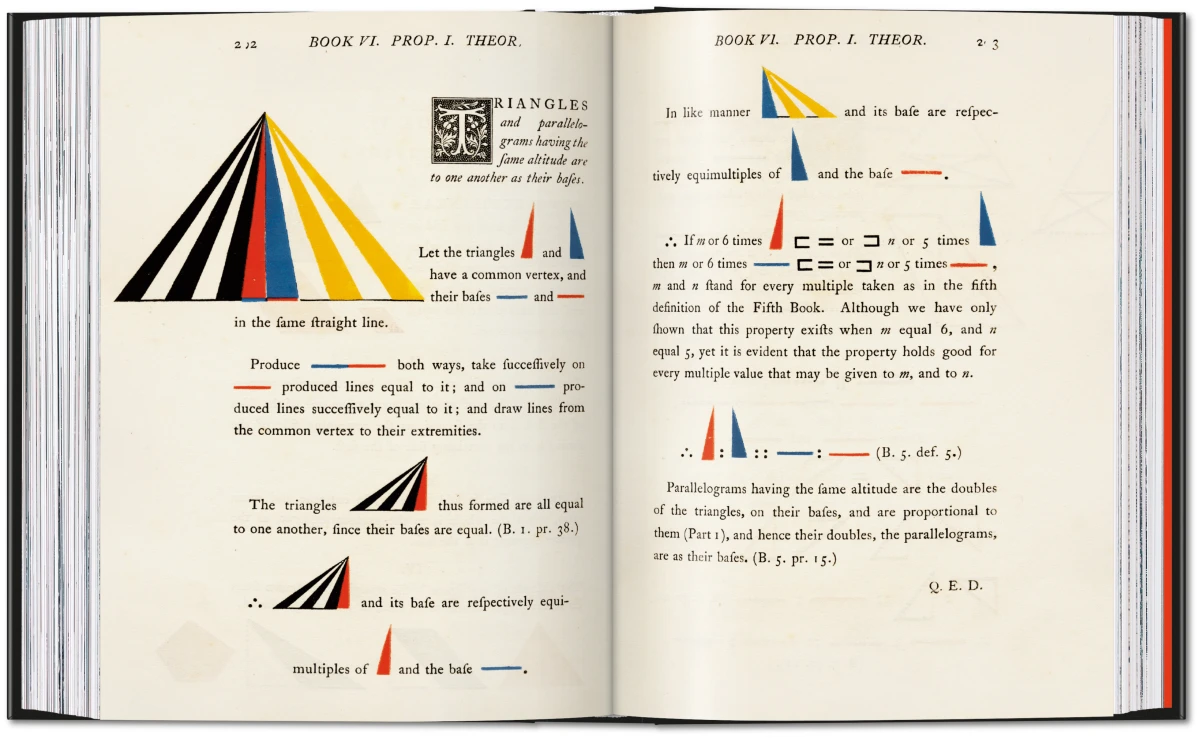 Oliver Byrne. The First Six Books of the Elements of Euclid. 45th Ed. - Image 11 of 13