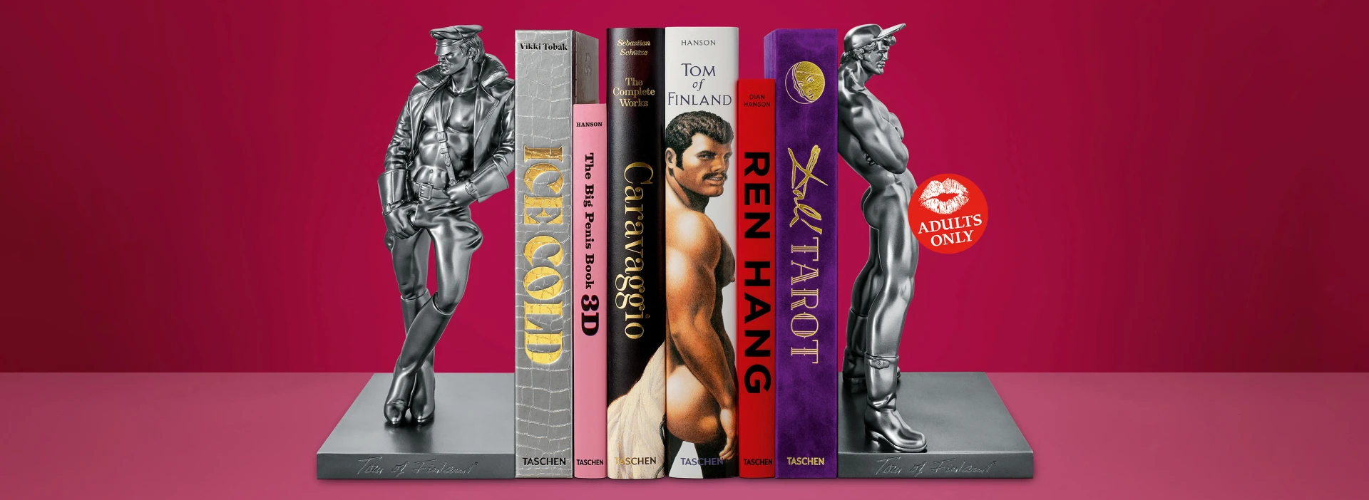 The Tom of Finland Bookends