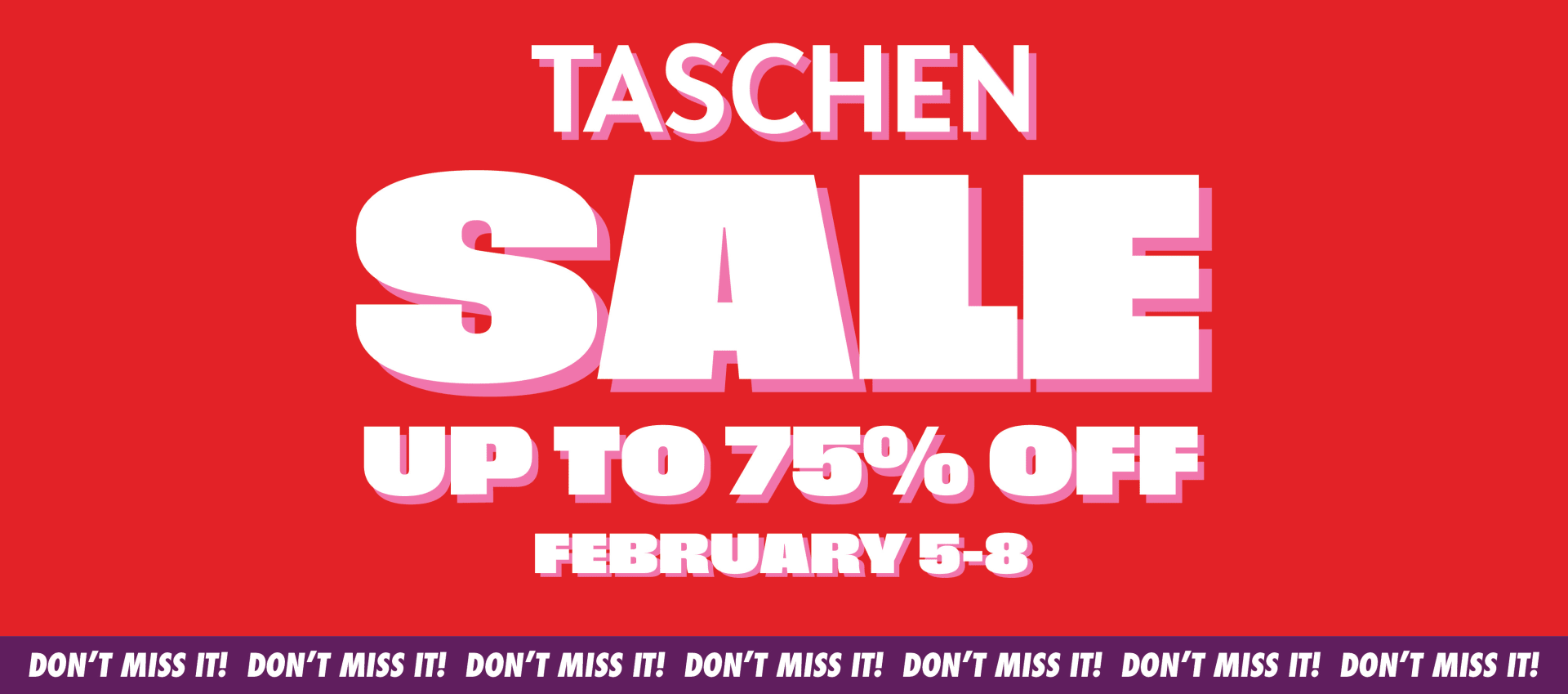 The TASCHEN Sale is Coming!