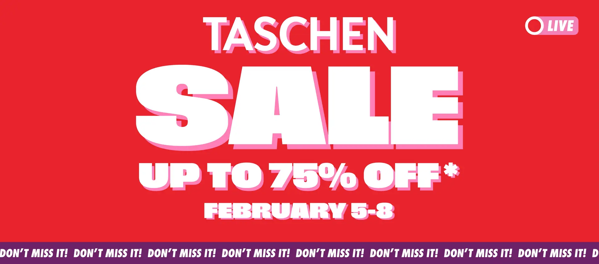 The TASCHEN Sale is On!