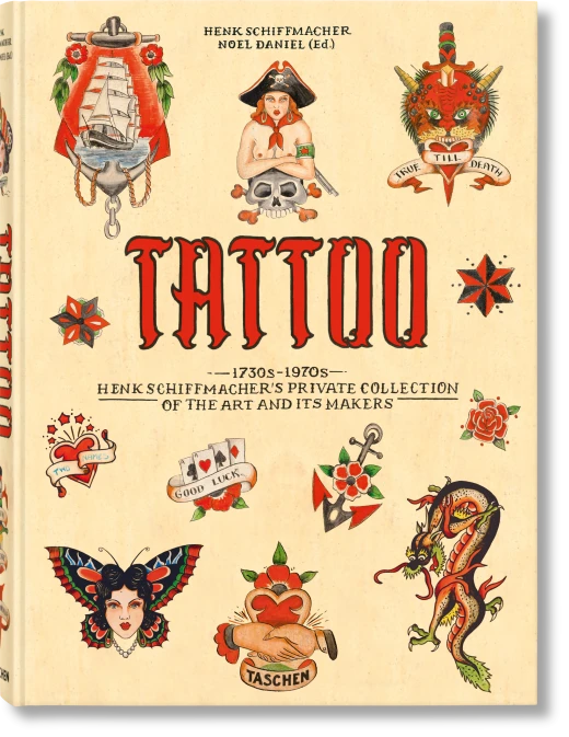 超安い】 アート・デザイン・音楽 TASCHEN LOVE TRUE TATTOOS 1000 