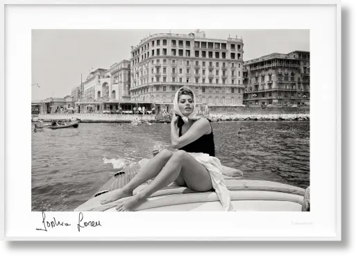 Sophia by Eisenstaedt. Art Edition No. 101–200, ‘Near Naples’, 1961