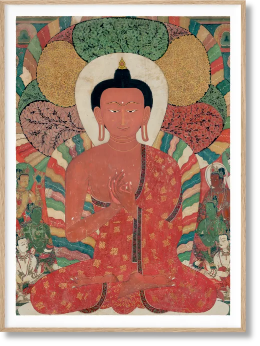 Murals of Tibet. BABY SUMO. Art Edition No. 161–240, ‘Teaching Buddha, Shalu’ (early 14th century)