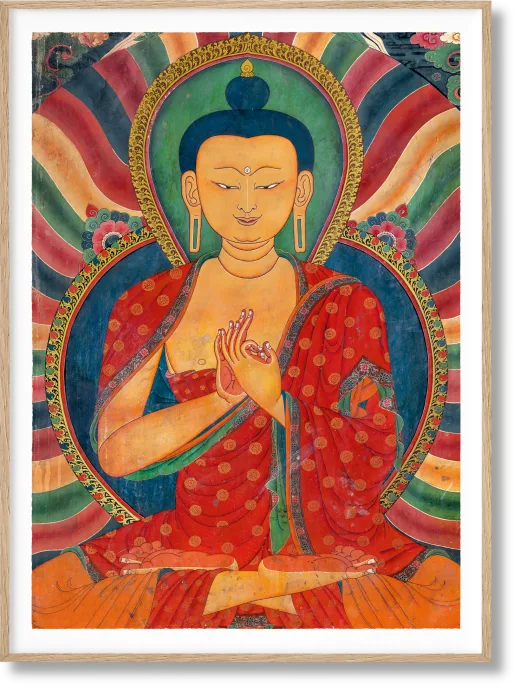Murals of Tibet. BABY SUMO. Art Edition No. 1–80, ‘Buddha Shakyamuni, Gyantse Kumbum’ (early 15th century)