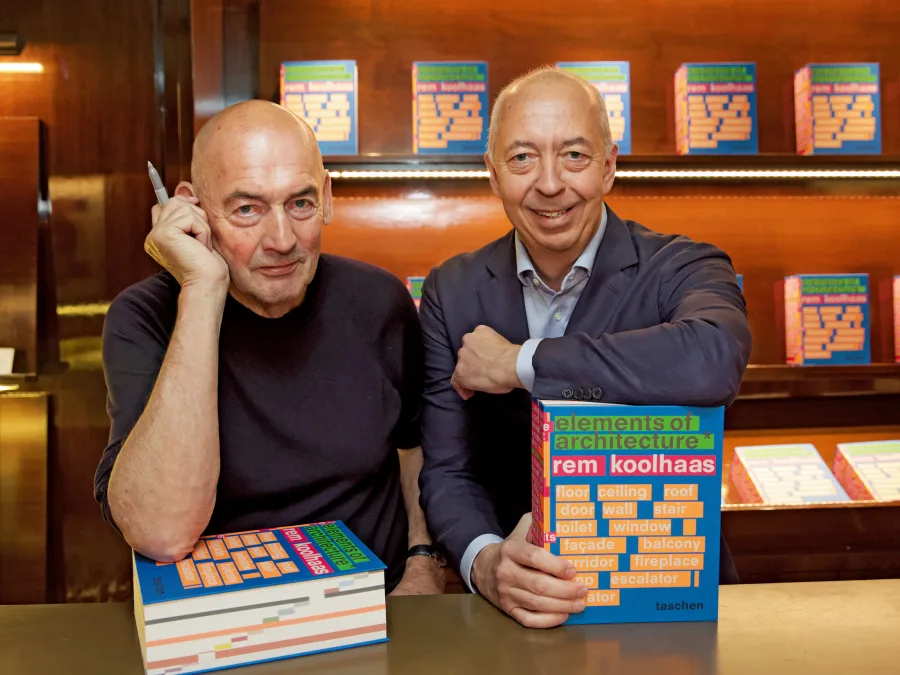 Rem Koolhaas in Beverly Hills - A book signing with the architect