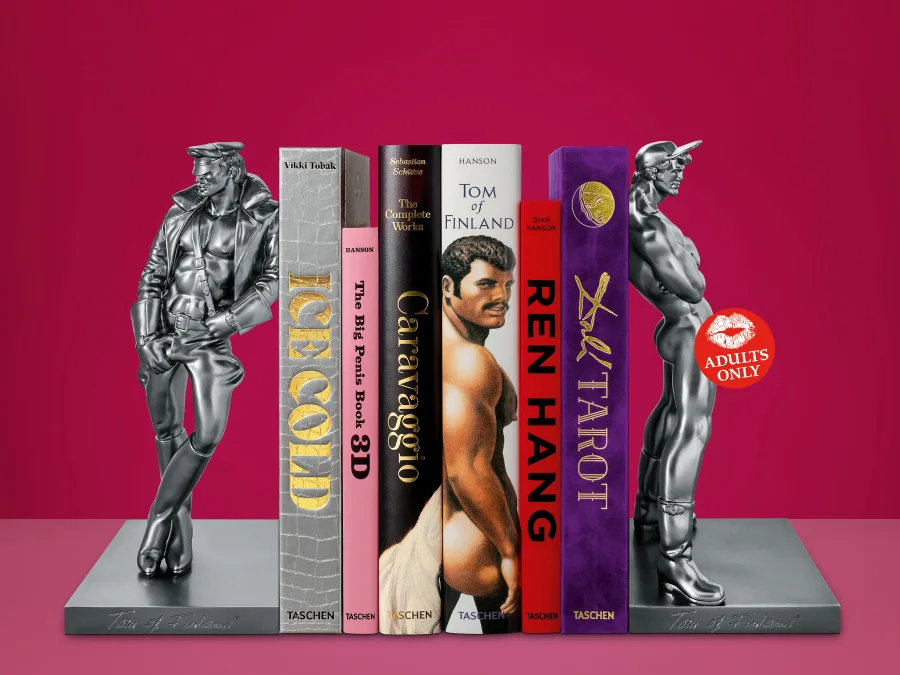 The Tom of Finland Bookends - Always Ready to Handle the Heaviest Load