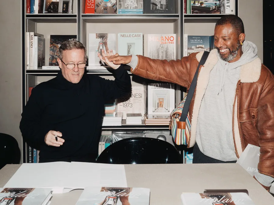 The Sartorialist at Armani/Libri in Milan - A book signing with Scott Schuman