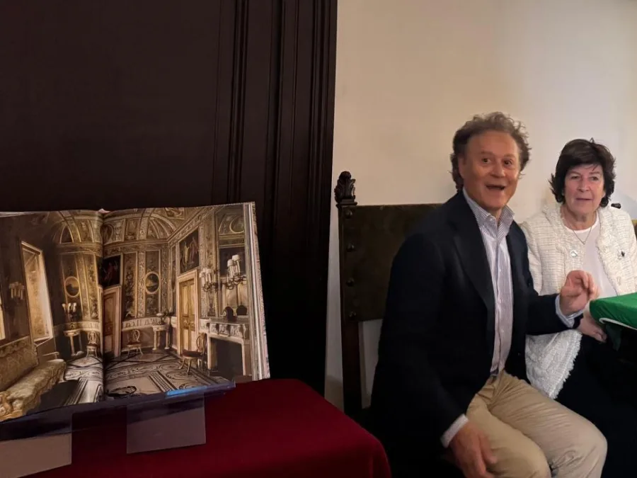 Massimo Listri in Rome - Presentation of “Italian Palaces” at Palazzo Venezia