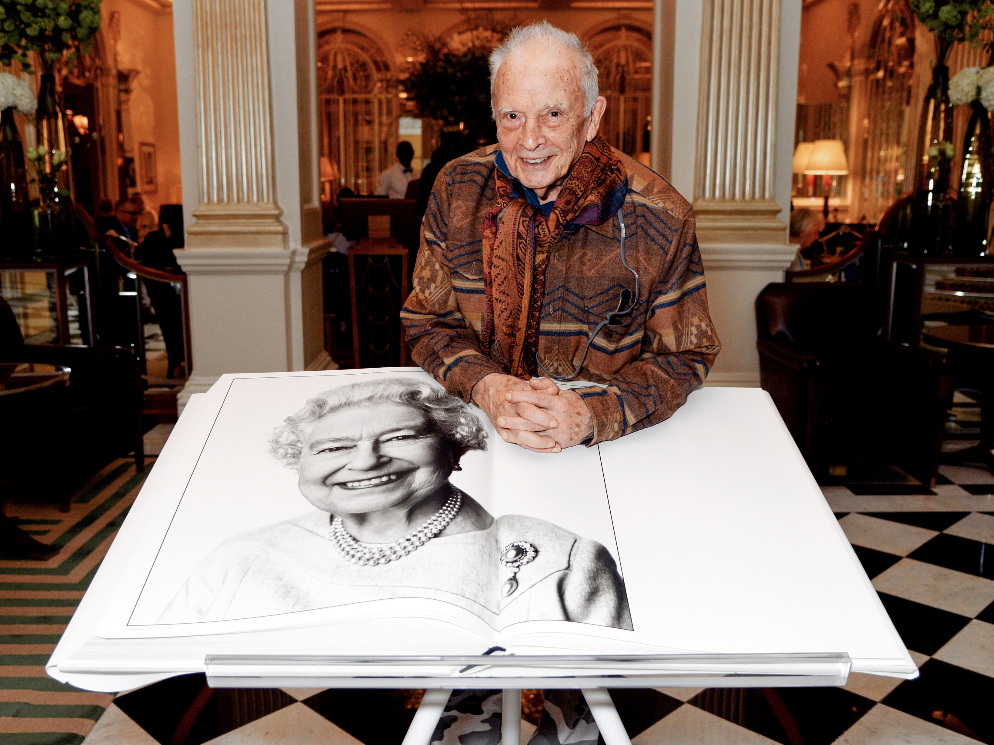 David Bailey at Claridge’s - The SUMO Launch in London