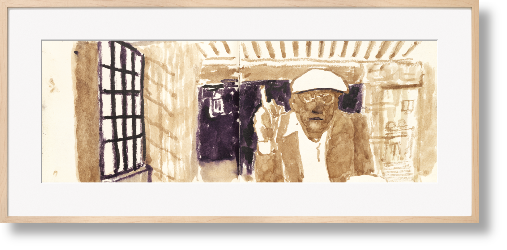 David Hockney. 220 for 2020. Art Edition No. 101–200 ‘Self-Portrait in My Living Room’