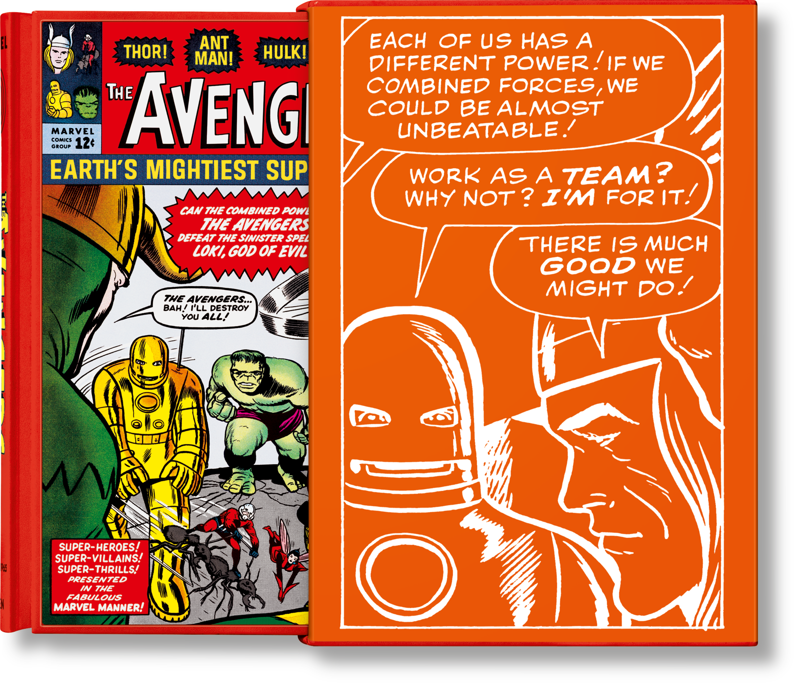 marvel avengers comic strip
