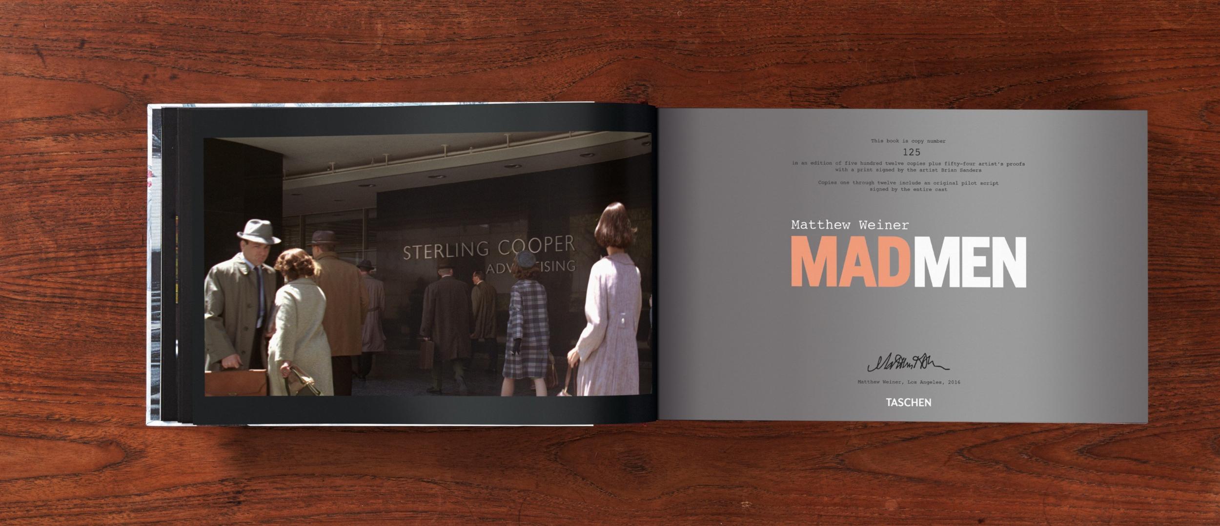 Matthew Weiner. Mad Men, Art Edition No. 501–512 (Signed Pilot Script Edition) - Bild 7 von 24