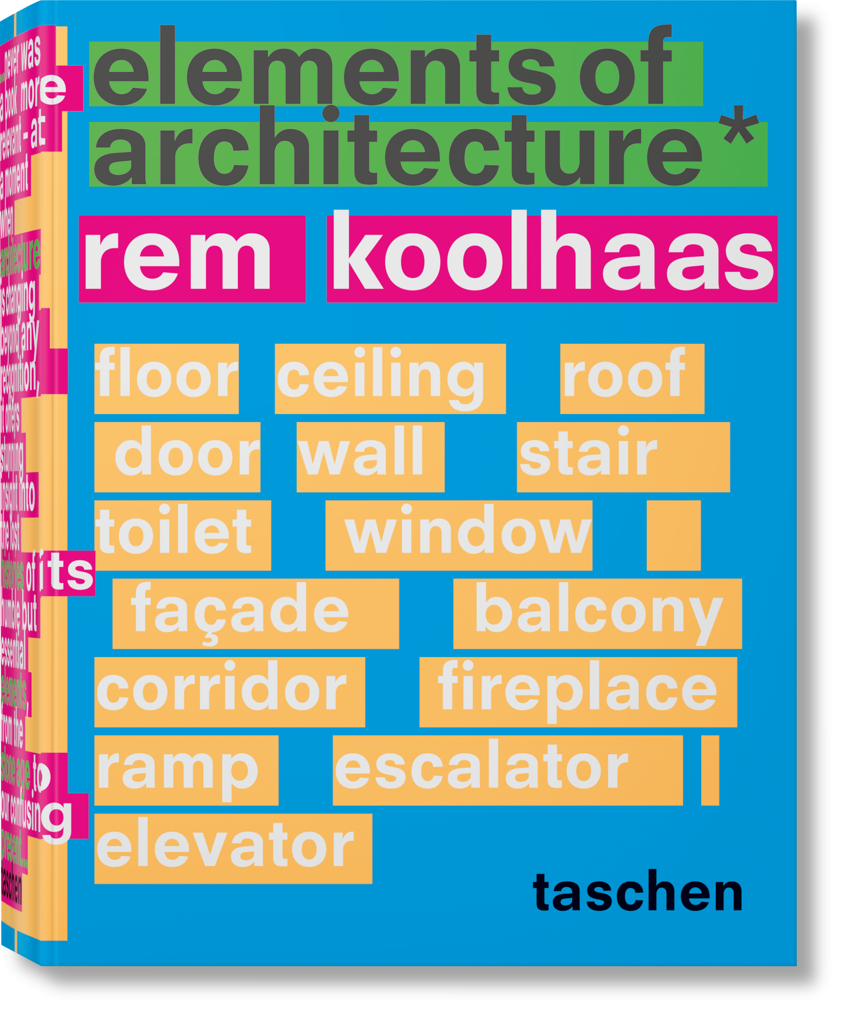 TASCHEN Books: Koolhaas. Elements of Architecture