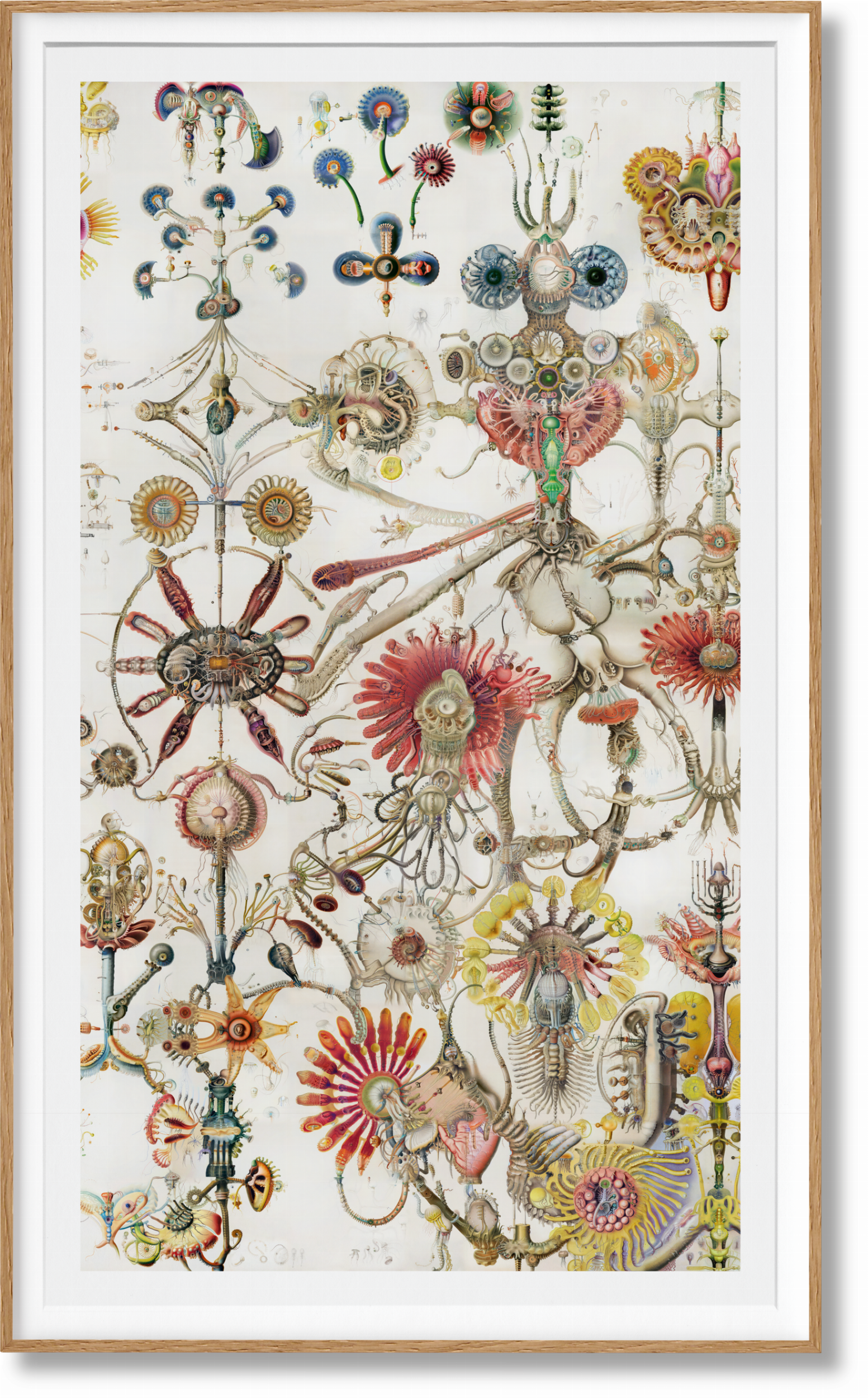 On NFTs. Art Edition No. 1–100, Sofia Crespo ‘{{floral automata_1236}}’