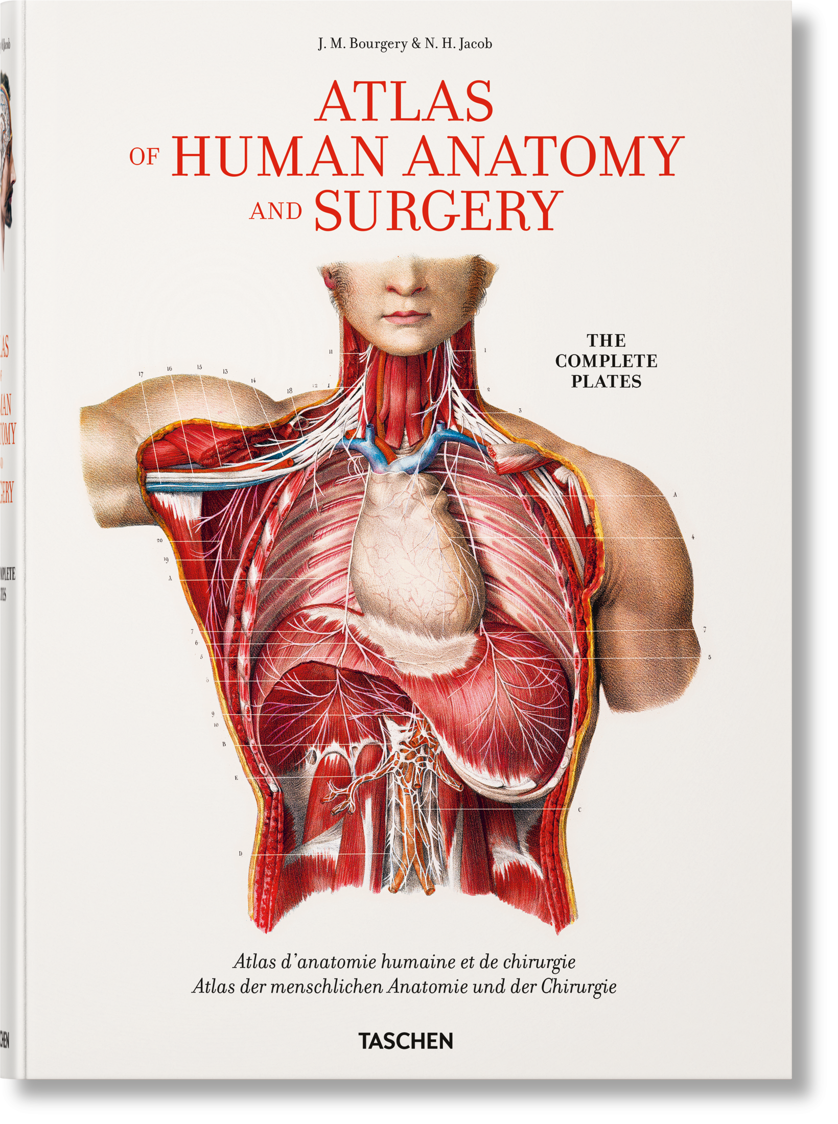 atlas of human anatomy and surgery 解剖学書 Atlas of Human Anatomy and Surgery: The Complete Coloured