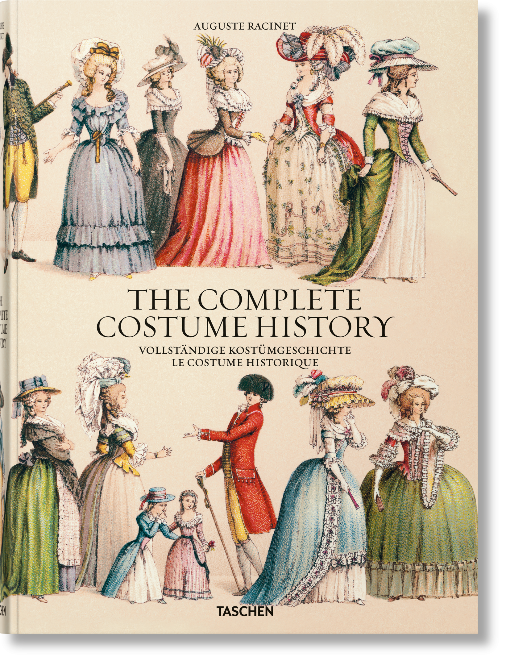 書 THE COMPLETE COSTUME HISTORY Auguste Racinet. The Complete Costume History. TASCHEN Books